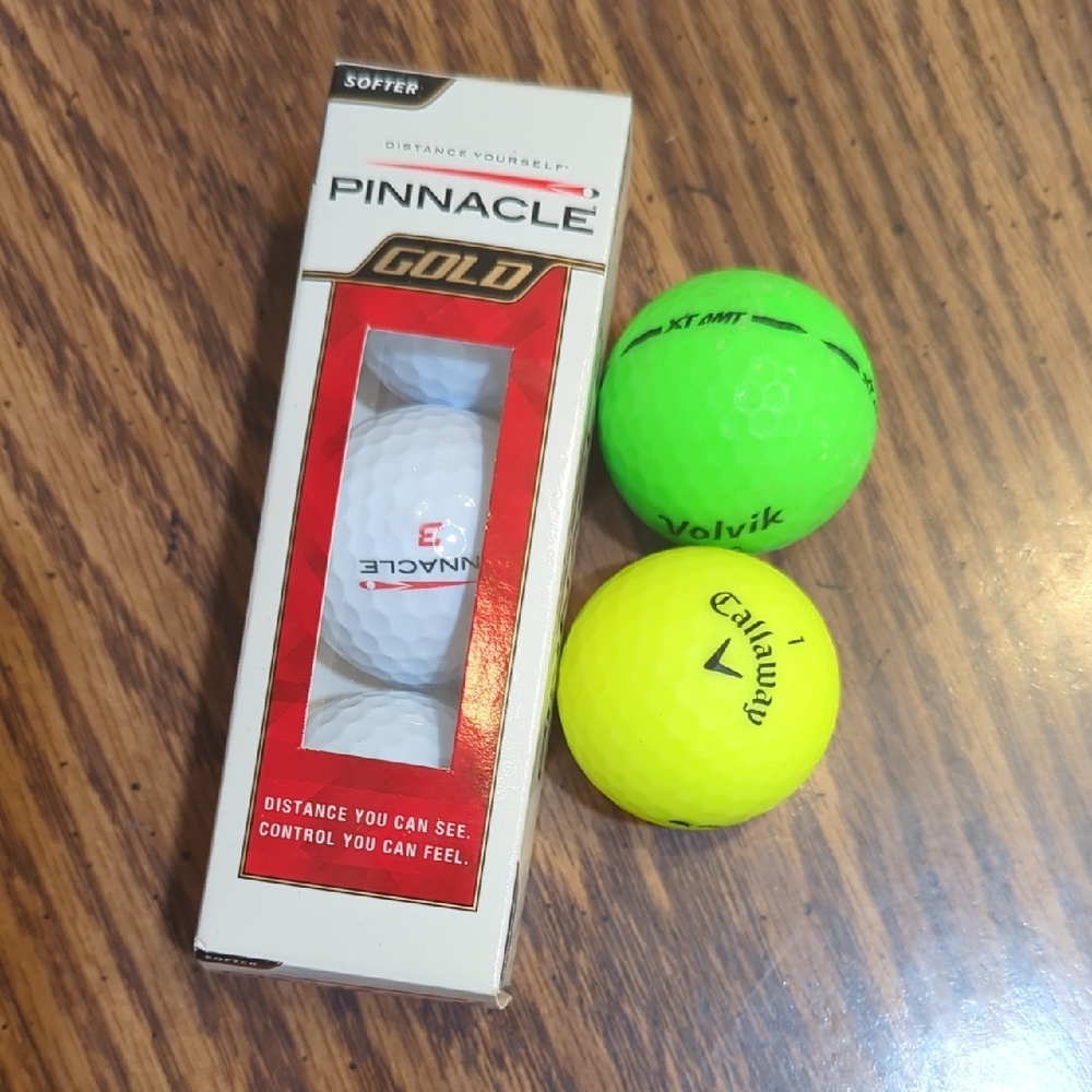 Pinnacle Gold Golf Balls Set